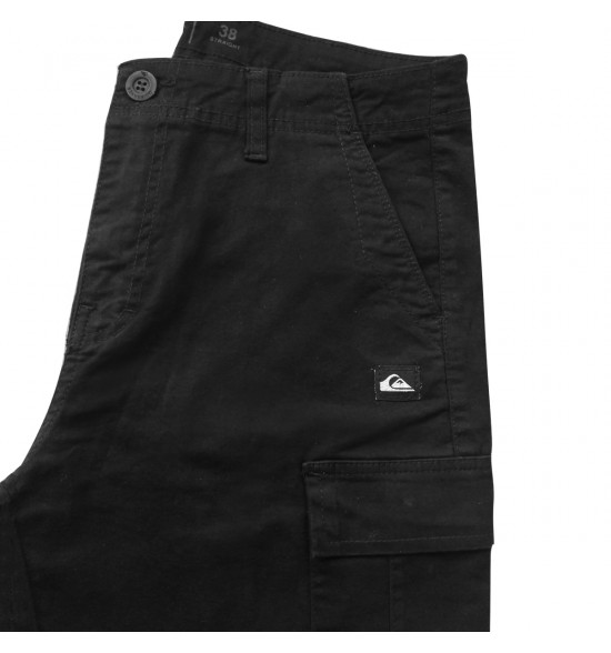 Bermuda Walk Quiksilver Everyday Cargo Preta - 4