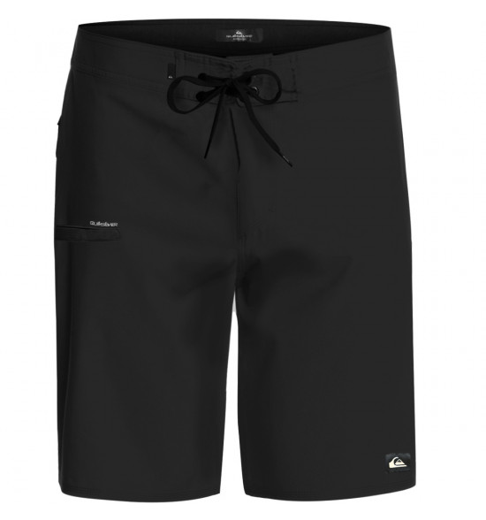 Bermuda Água Quiksilver Flat Kaimana 21 Preta