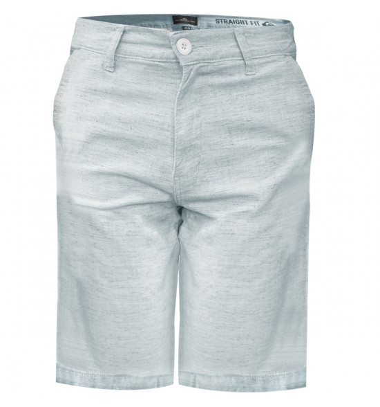 Bermuda Walk Quiksilver Botone Chino Cinza Claro