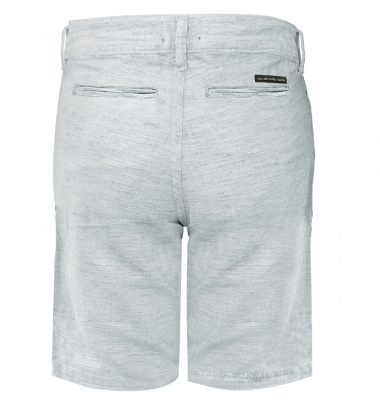 Bermuda Walk Quiksilver Botone Chino Cinza Claro - 2