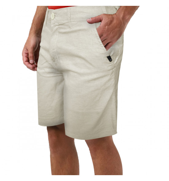 Bermuda Walk Quiksilver Flame Chino Khaki - 3