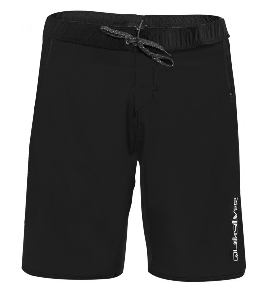 Bermuda Água Quiksilver Flat Everyday 19 Preta