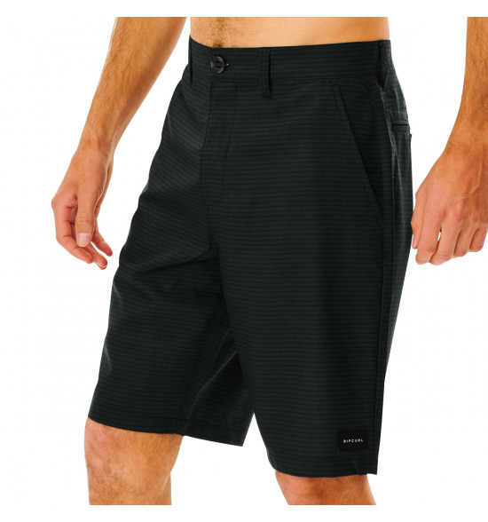 Bermuda Walk Rip Curl Hibrida Re Entry Hybrid Black - 3