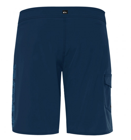 Bermuda Água Quiksilver Flat Signature 21 Marinho - 3