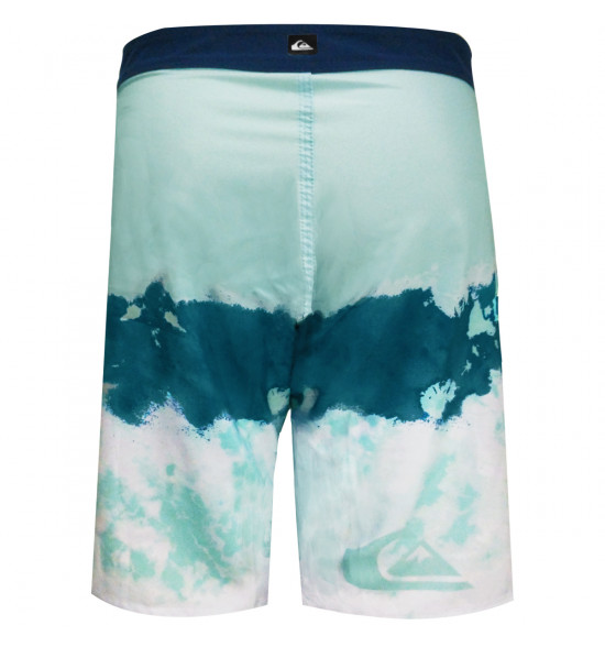 Bermuda Água Quiksilver Surfsilk Slab 21 Verde Claro - 2