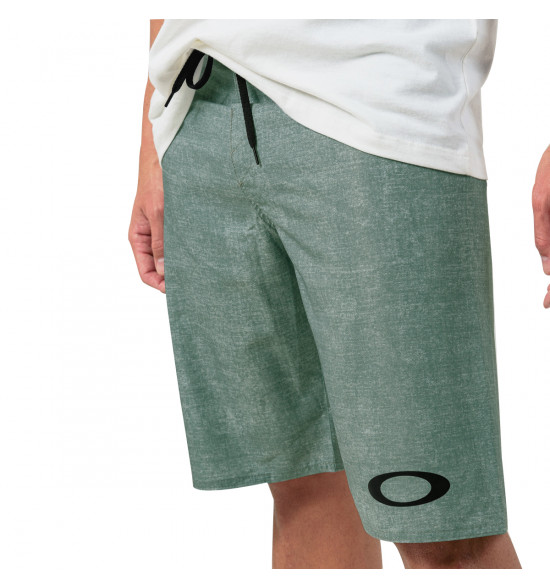 Bermuda Água Oakley Basic Boardshorts Stone Grey - 3