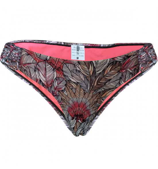 Biquíni La Bamba Tropical Chic Cinza e Rosa - 4