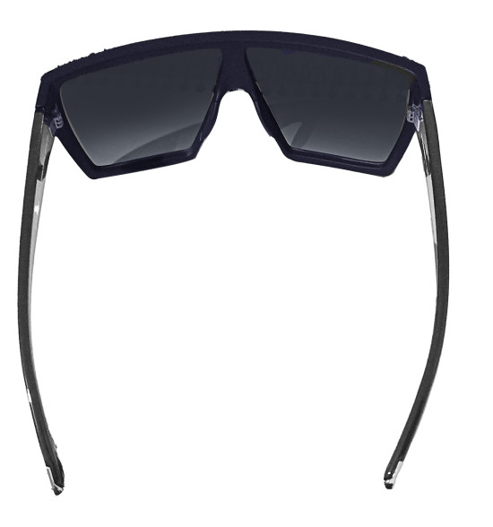 Óculos Evoke Bionic Alfa D01 Black Shine Blue Lente Grey Gradient - 5