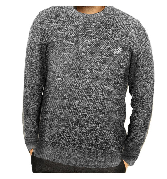 Blusa Tricot Mormaii Cinza Mescla - 3