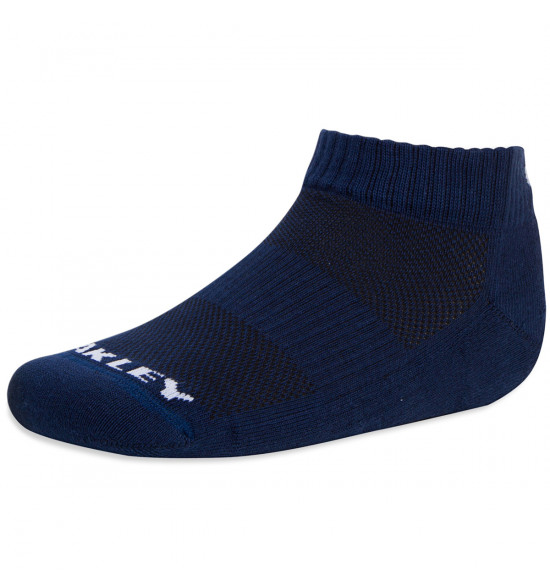 Meia Oakley Low Quarter Sock Azul Marinho