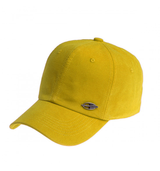 Boné Mormaii Basic Amarelo Limão Ajuste Com Logo Metálico