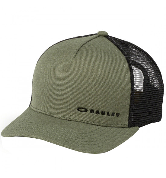 Boné Oakley Chalten Cap Snap-back Verde Militar