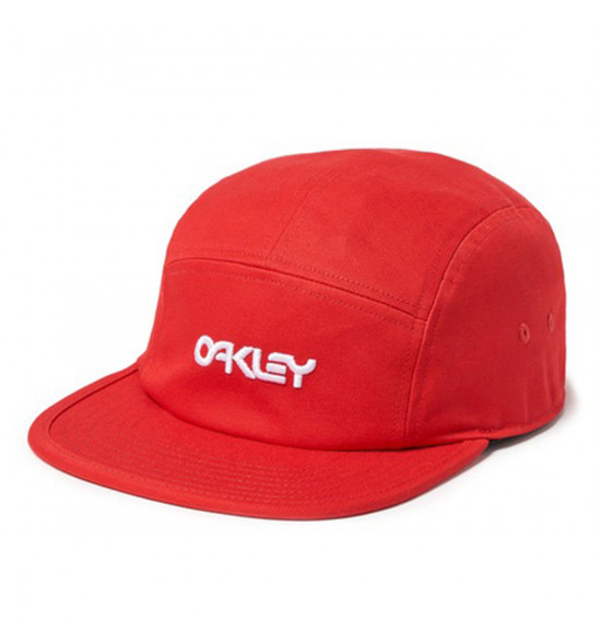 Boné Oakley 5 Panel Cotton Hat Vermelho