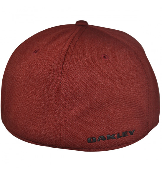 Boné Oakley Silicon Ellipse FlexFit Vinho - 2