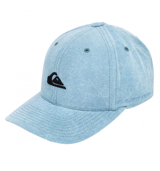Boné Quiksilver Snap Washing Imp Azul Petróleo