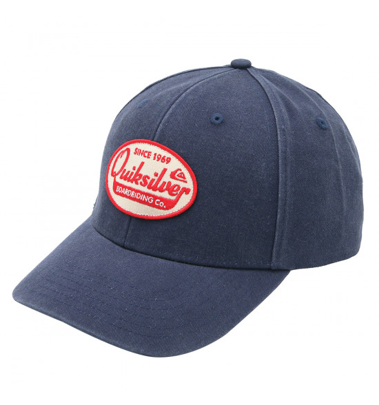 Boné Quiksilver Polisher Imp Azul Marinho