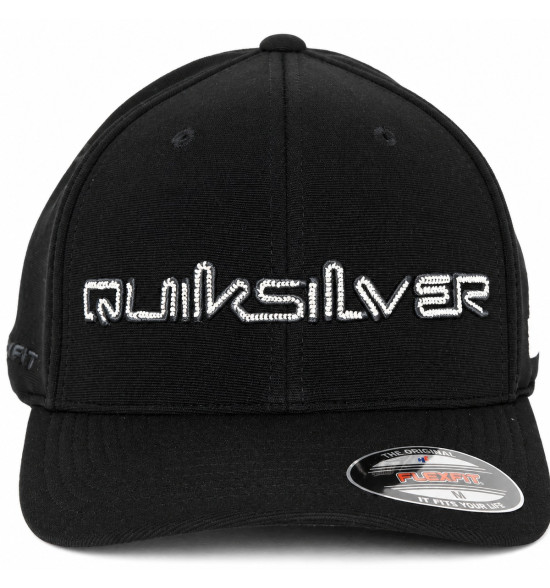 Boné Quiksilver Emb Chain Tribal Tag Preto – Design Tribal, Atitude e Estilo Clássico - 3