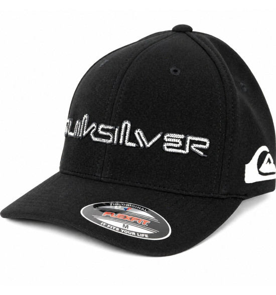 Boné Quiksilver Emb Chain Tribal Tag Preto – Design Tribal, Atitude e Estilo Clássico