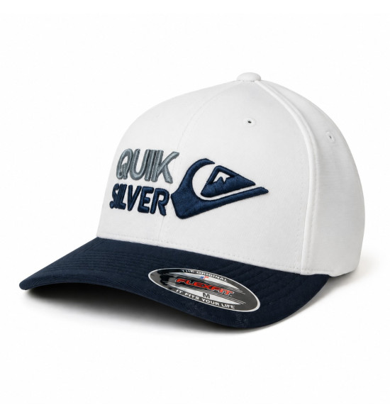Boné Quiksilver Emb Omni Surf Branco – Estilo Minimalista e DNA Surfwear