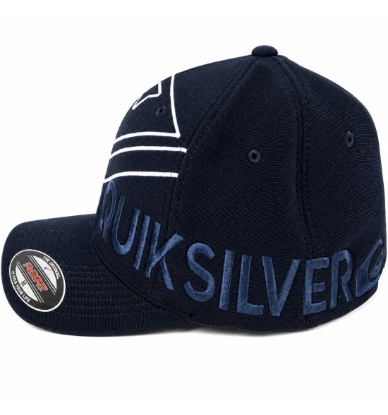 Boné Quiksilver Emb Side Omni Marinho – Estilo Minimalista e Elegância - 3