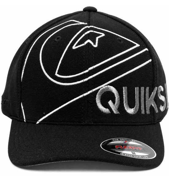 Boné Quiksilver Emb Side Omni Black – Minimalismo, Estilo e DNA Surf - 2