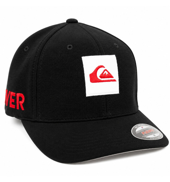 Boné Quiksilver Emb Square Black – Estilo Urbano, Durabilidade e Design Icônico - 3