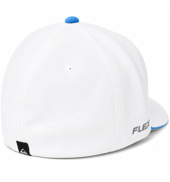 Boné Quiksilver Emb Three Logo Branco – Design Autêntico e Estilo Surf Premium - 4