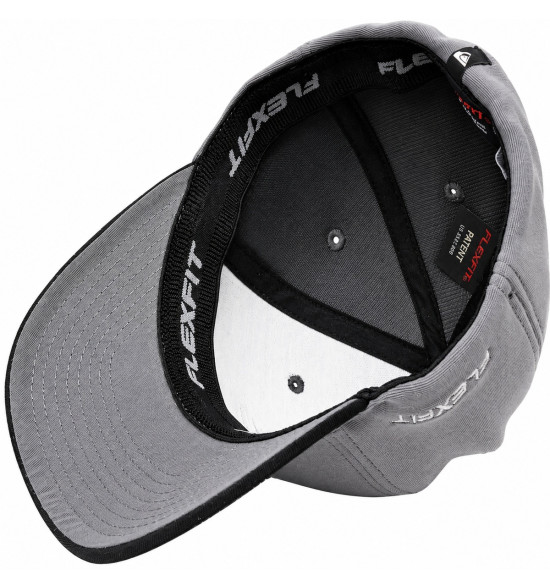 Boné Quiksilver Emb Three Logo Dark Grey – Estilo Urbano e Autenticidade - 4