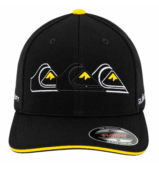 Boné Quiksilver Emb Three Logo Preto – Clássico, Técnico e Indispensável - 2