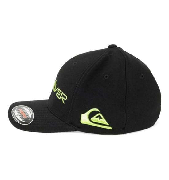 Boné Quiksilver Emb Type Momentum Preto – Design Gráfico, Atitude e DNA Surf - 3