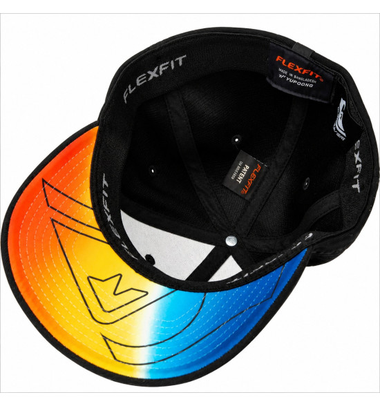Boné Quiksilver Gradient Type Antique Preto – Estilo Vintage, Atitude Urbana e Design Exclusivo - 5