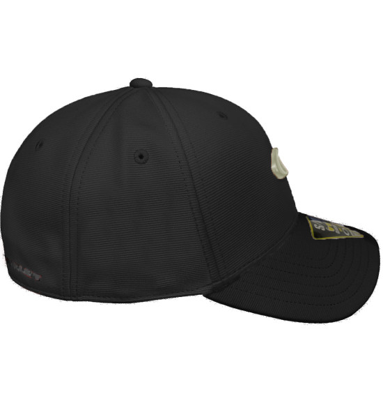 Boné Oakley Tincan Cap Black Logo White - Original com Logo em Metal - 3