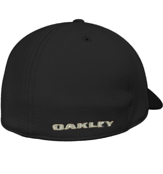 Boné Oakley Tincan Cap Black Logo White - Original com Logo em Metal - 4