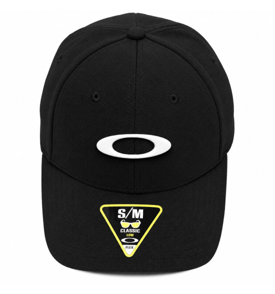 Boné Oakley Tincan Cap Black Logo White - Original com Logo em Metal - 3