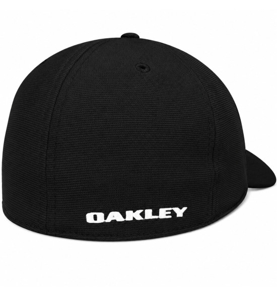 Boné Oakley Tincan Cap Black Logo White - Original com Logo em Metal - 5