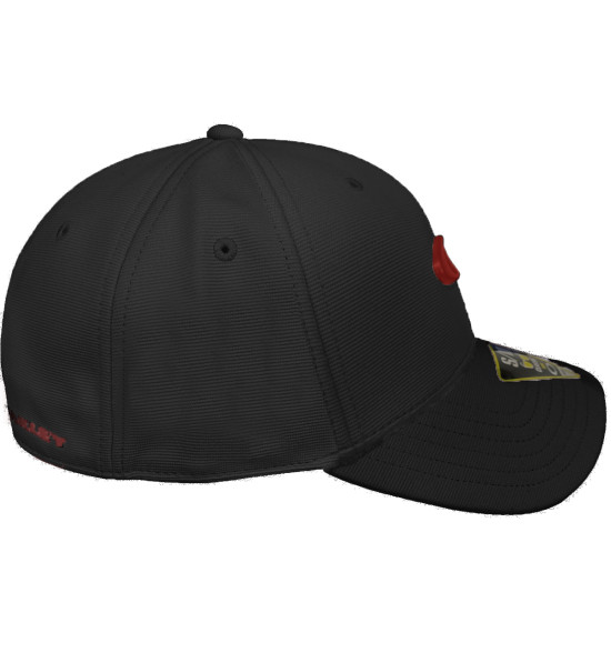 Boné Oakley Tincan Cap Pitch Black Flame Red - 3