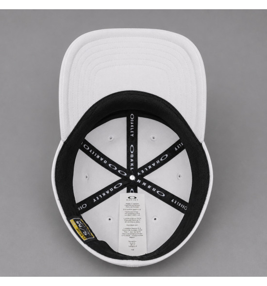 Boné Oakley Tincan Cap White Logo Branco Original - 6