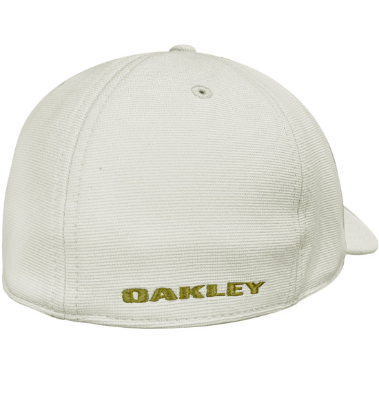 Boné Oakley Tincan Cap White Logo Ouro - Original com Logo em Metal - 4
