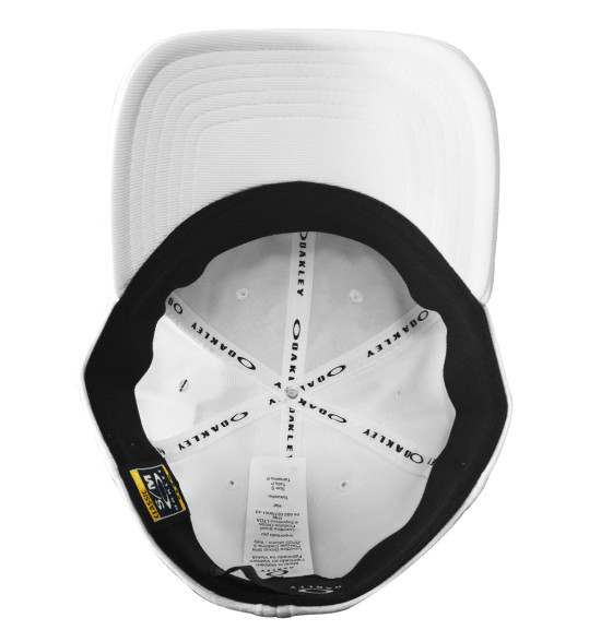 Boné Oakley Tincan Cap White Logo White - Original com Logo em Metal - 5
