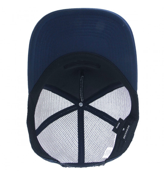 Boné Quiksilver Squashed Banana Imp Azul Marinho - 4