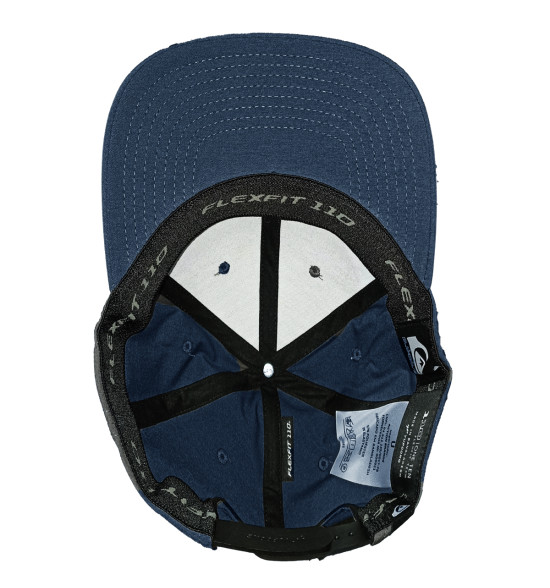 Boné Quiksilver Amped Up Twill Blue - 5