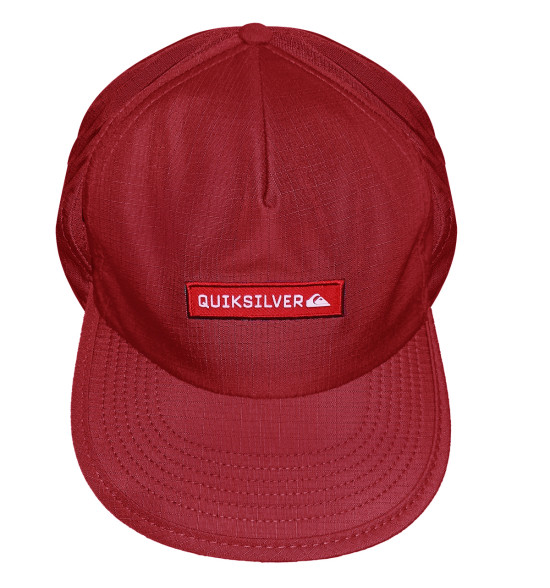 Boné Quiksilver DNA Clicker Vermelho 5 Panel - 2