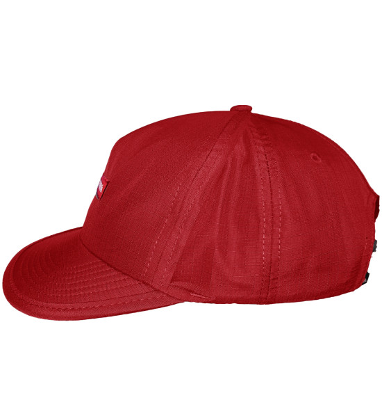 Boné Quiksilver DNA Clicker Vermelho 5 Panel - 3