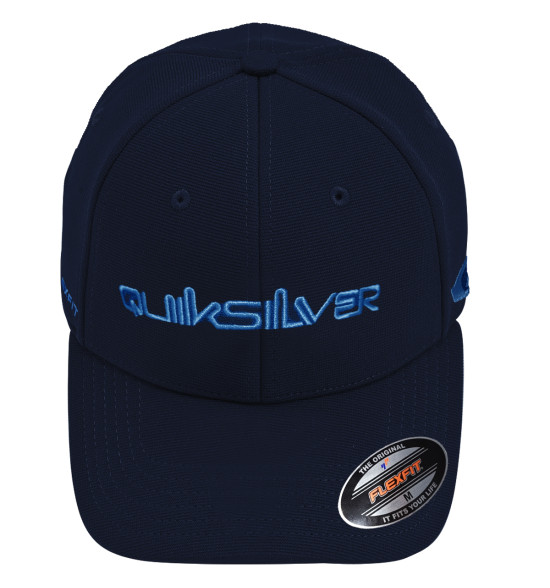 Boné Quiksilver Emb Type Down Word Navy - 2