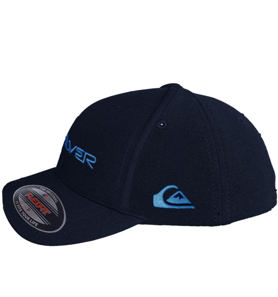 Boné Quiksilver Emb Type Down Word Navy - 3