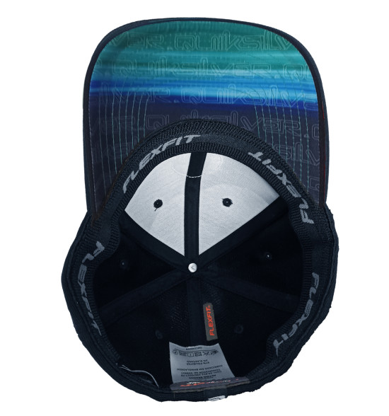 Boné Quiksilver Emb Type Down Word Navy - 4