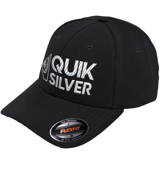 Boné Quiksilver Silver Transfer Emb Black