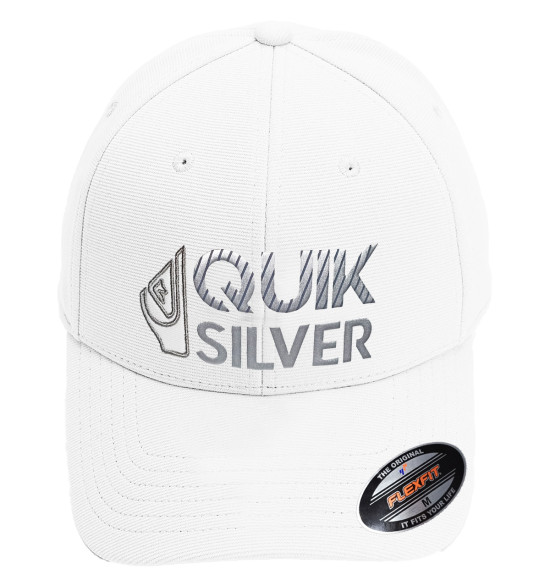 Boné Quiksilver Silver Transfer Emb White - 2