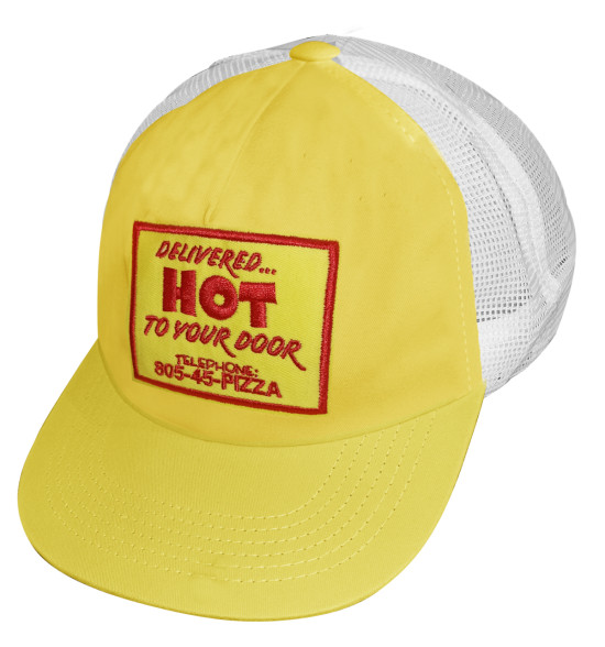 Boné Quiksilver Surfer Boy Trucker Amarelo