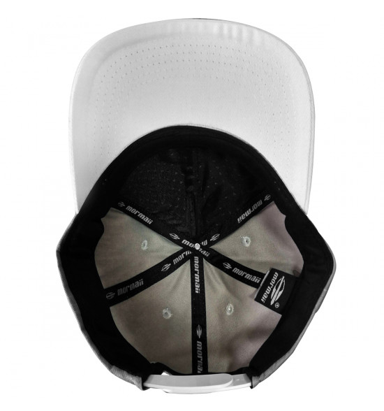 Boné Mormaii Baseball Cinza com Branco - 5
